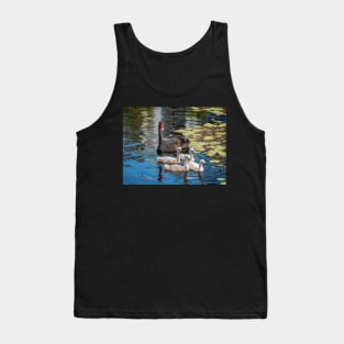 Swan Family In Formation Tank Top